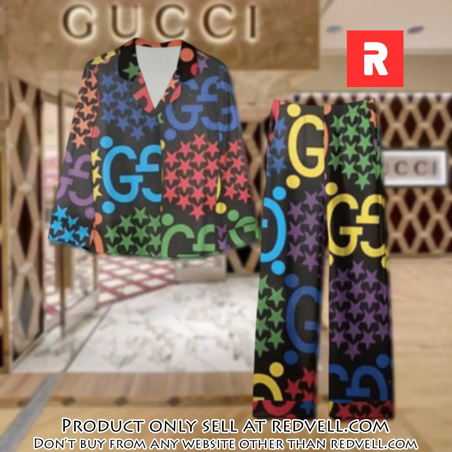 Trending luxury gc satin pajama set pjs1059 rv5546143